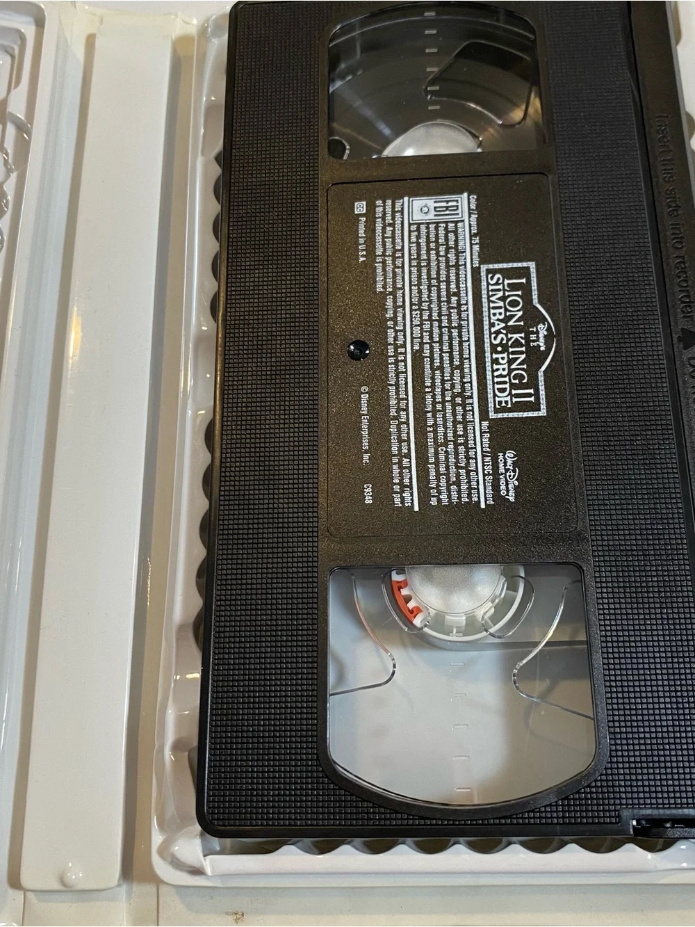 Disney VHS Tapes George of the Jungle The Rescuers Lion King 2 Aristocats